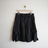 COMME des GARCONS SHIRT POLY WOOL PIN STRIPE SHORT PANTS
