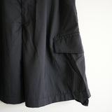 COMME des GARCONS SHIRT POLY WOOL PIN STRIPE SHORT PANTS