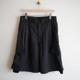 COMME des GARCONS SHIRT POLY WOOL PIN STRIPE SHORT PANTS