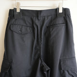 COMME des GARCONS SHIRT POLY WOOL PIN STRIPE SHORT PANTS