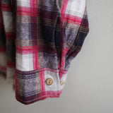 BLACKBIRD CUT OFF FLANNEL WORK SHIRT