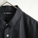 MAATEE&SONS 改H WOOL SHORT POINT SHIRT CHARCOAL