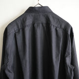 MAATEE&SONS 改H WOOL SHORT POINT SHIRT CHARCOAL