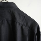 MAATEE&SONS 改H WOOL SHORT POINT SHIRT CHARCOAL