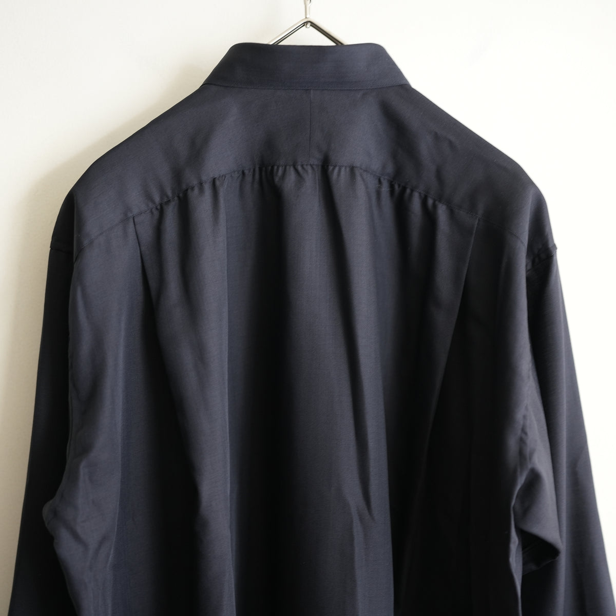 MAATEE&SONS 改H WOOL SHORT POINT SHIRT NAVY