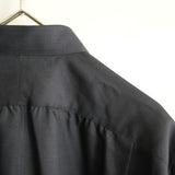 MAATEE&SONS 改H WOOL SHORT POINT SHIRT NAVY