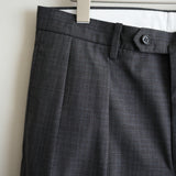 MAATEE&SONS FOREVER SLACKS CHARCOAL