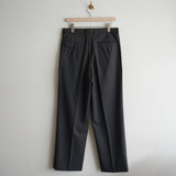 MAATEE&SONS FOREVER SLACKS CHARCOAL