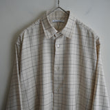 MAATEE&SONS COTTON SILK SHORT POINT SHIRT