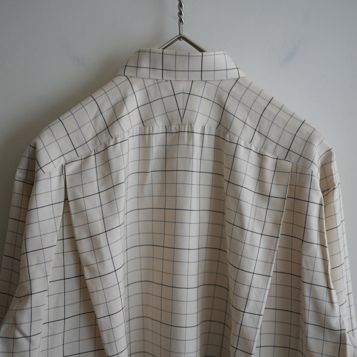MAATEE&SONS COTTON SILK SHORT POINT SHIRT
