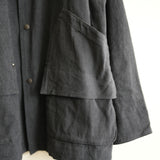 ULTERIOR FADED CORKSCREW TWILL HUNTING JACKET