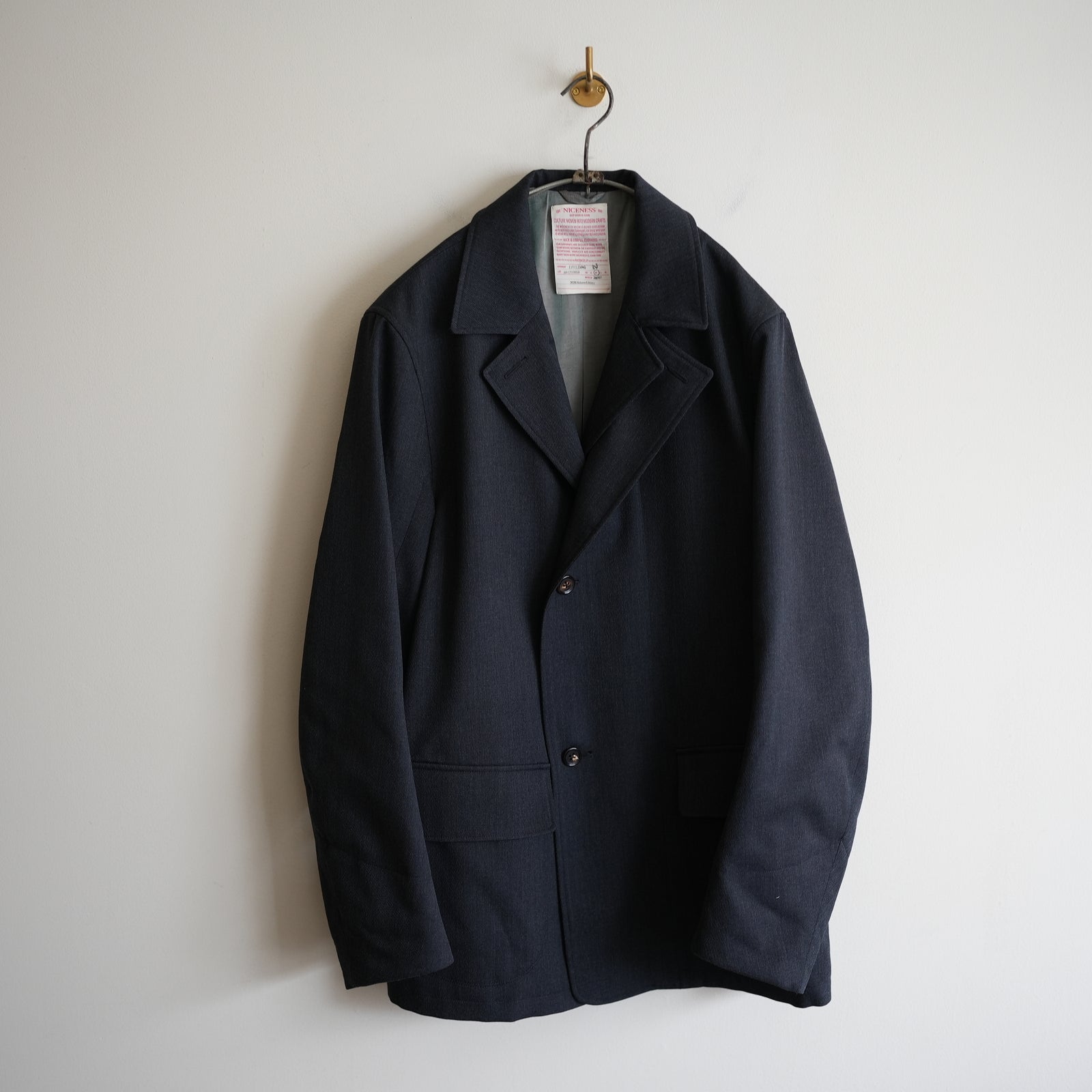 NICENESS WOOL KARSEY HUNTER JACKET 