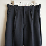 NICENESS WOOL KARSEY RESIZED SLACKS "T.DICKENS"