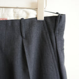 NICENESS WOOL KARSEY RESIZED SLACKS "T.DICKENS"