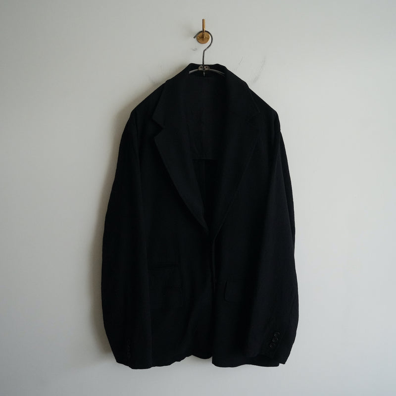 ULTERIOR WASHED WOOL/SILK TWILL 2B JKT