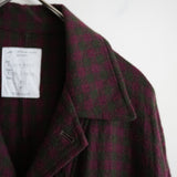 BLACKBIRD 3 BUTTONS SHIRT JACKET PINK CHECK