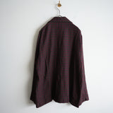 BLACKBIRD 3 BUTTONS SHIRT JACKET PINK CHECK