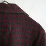 BLACKBIRD 3 BUTTONS SHIRT JACKET PINK CHECK