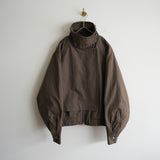 daisuke tanabe ventile cotton short blouson "asbel" khaki
