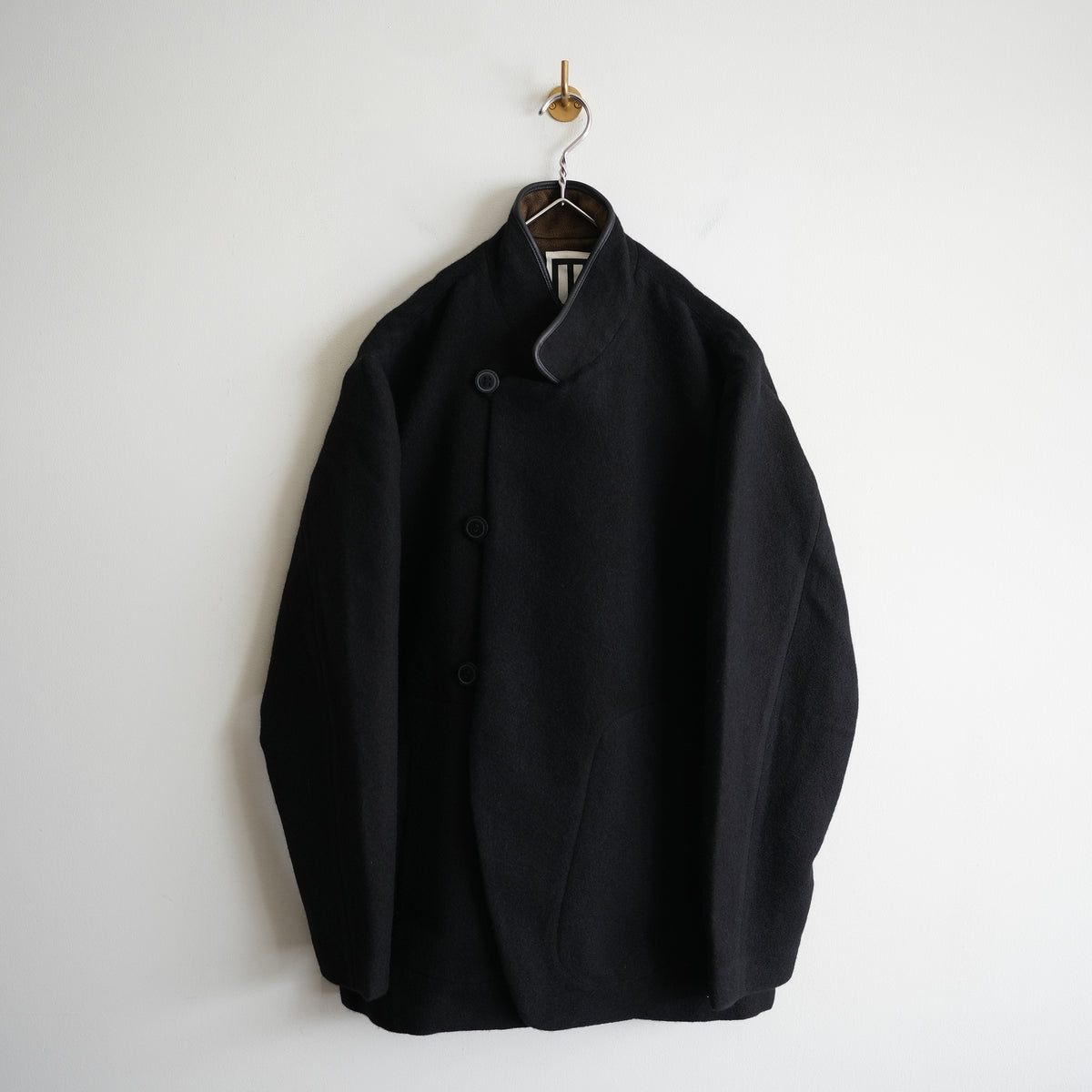 daisuke tanabe cashmere silk w-face jacket "wallace"