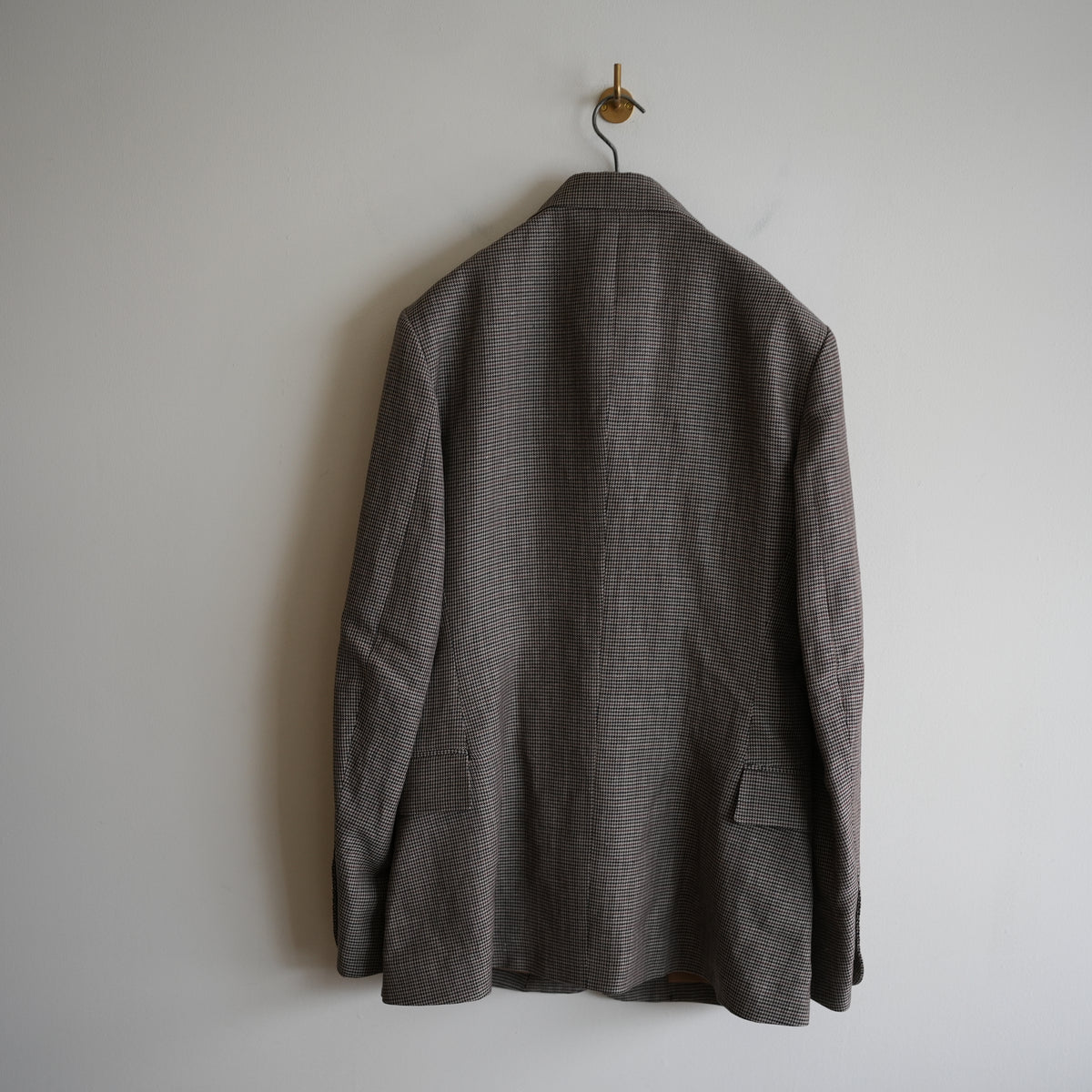 NICENESS WOOL LINEN V-FOLK JACKET "B.WOBBLE"
