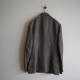 NICENESS WOOL LINEN V-FOLK JACKET "B.WOBBLE"