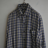 MAATEE&SONS RAYON SILK OVER SHIRT BLUE