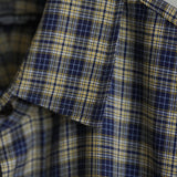 MAATEE&SONS RAYON SILK OVER SHIRT BLUE