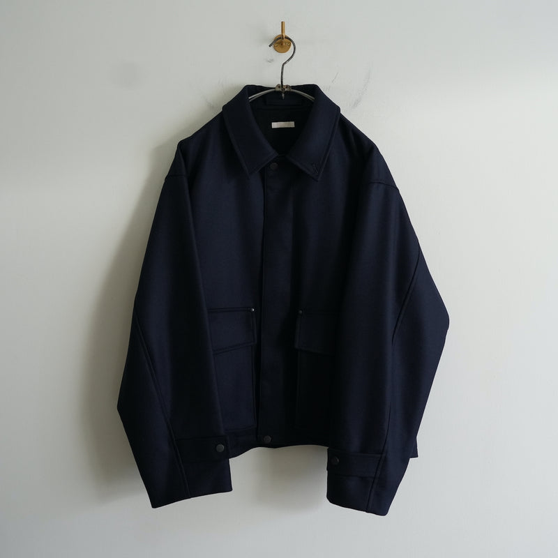 ULTERIOR SUPER FINE LIGHT MELTON FATIGUE JACKET