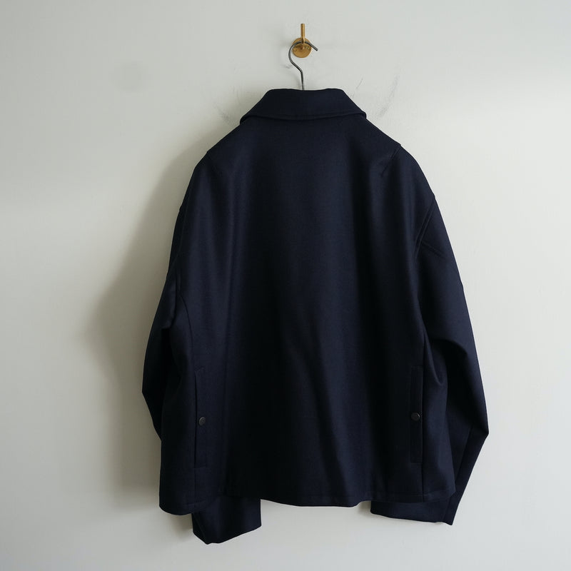 ULTERIOR SUPER FINE LIGHT MELTON FATIGUE JACKET