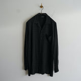 MAATEE&SONS 強撚RAYON OPEN COLLAR SHIRT