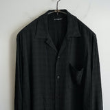 MAATEE&SONS 強撚RAYON OPEN COLLAR SHIRT