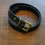 YOKO SAKAMOTO STANDARD LEATHER BELT WIDE(30㎜)