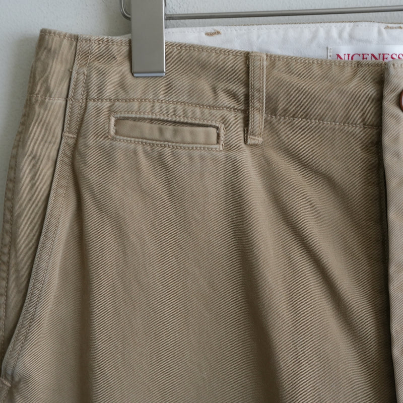 NICENESS MILITARY CHINO TROUSER "MALDOON"