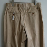 AMC COTTON TWILL WIDE TAPERED TROUSER "KEITH"