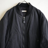 ULTERIOR WAXED WEATHER FLIGHT JKT BLK