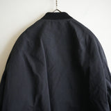 ULTERIOR WAXED WEATHER FLIGHT JKT BLK