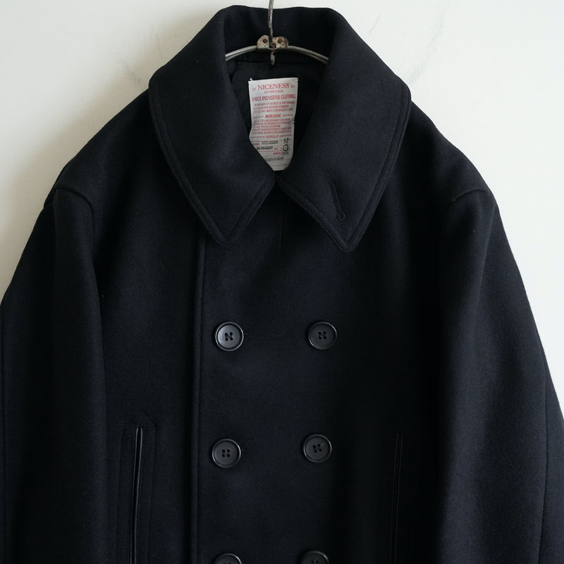 NICENESS MELTON 13 STAR PEA COAT "MCLAGAN"