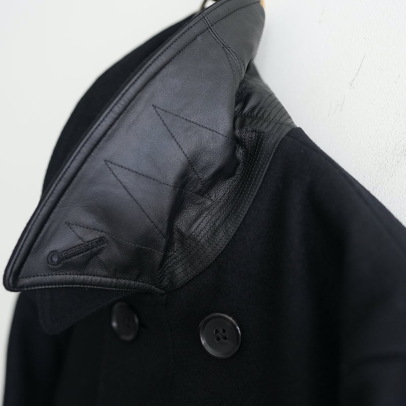 NICENESS MELTON 13 STAR PEA COAT "MCLAGAN"