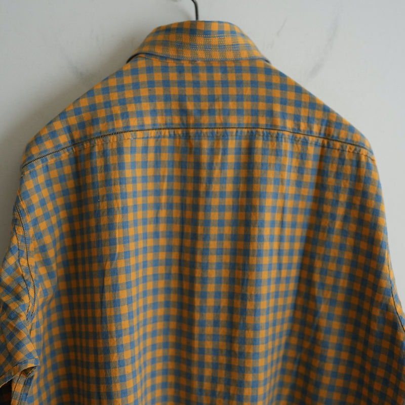 MAATEE&SONS COTTON CHECK KADHI SHIRT GUPTA