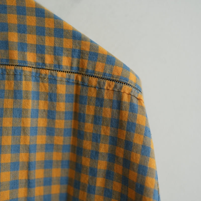 MAATEE&SONS COTTON CHECK KADHI SHIRT GUPTA