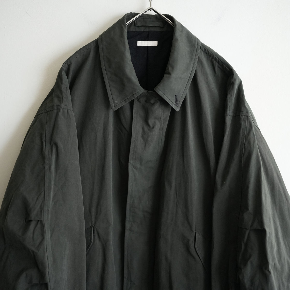 ULTERIOR WAXED WEATHER B/C FIELD COAT GREEN