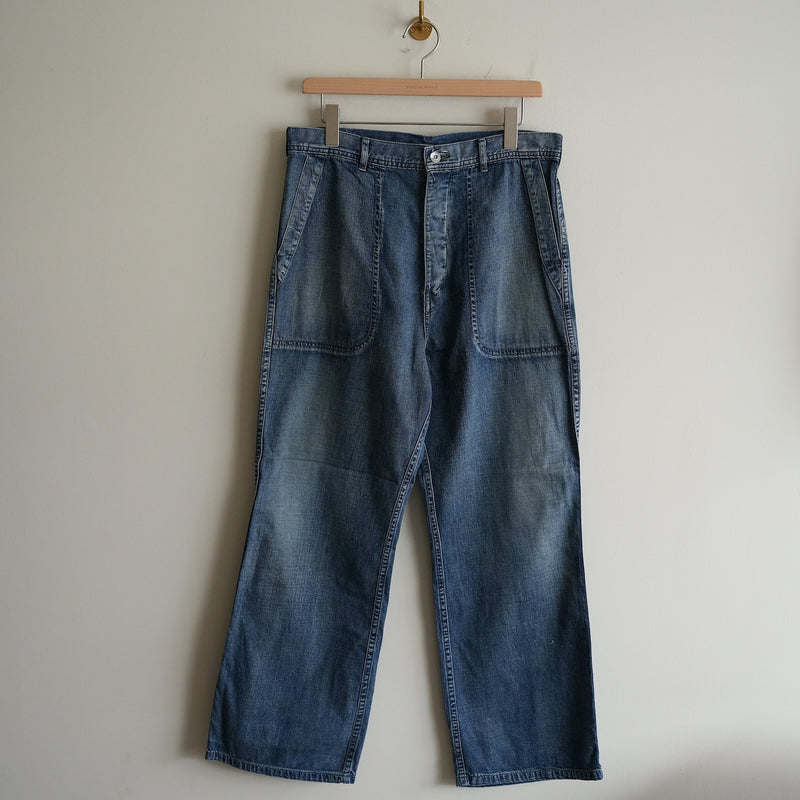 MAATEE&SONS US NAVY UTILITY DENIM PANTS