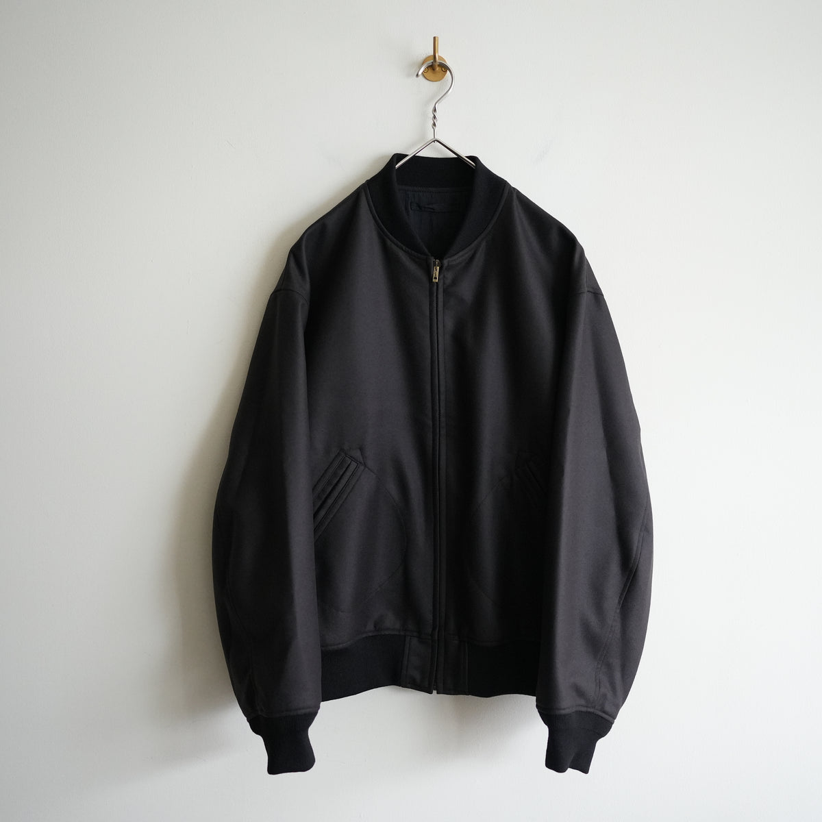 ULTERIOR SUPER FINE LIGHT MELTON CADET JACKET