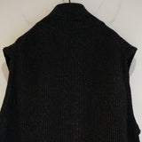 The DUFFER N NEPHEWS MELANGE DRIVERS KNIT VEST "OPIHR" CHARCOAL