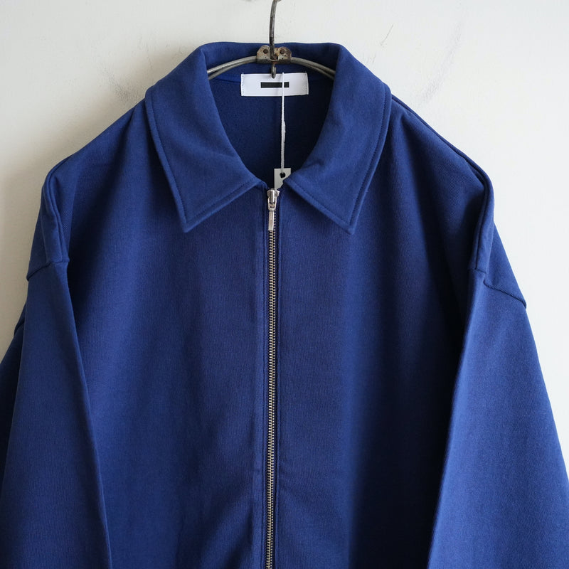 REVERBERATE HALF ZIP SWEAT SHIRT NAVY