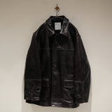 ANCELLM H.L HALF COAT BROWN