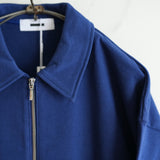 REVERBERATE HALF ZIP SWEAT SHIRT NAVY