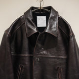 ANCELLM H.L HALF COAT BROWN