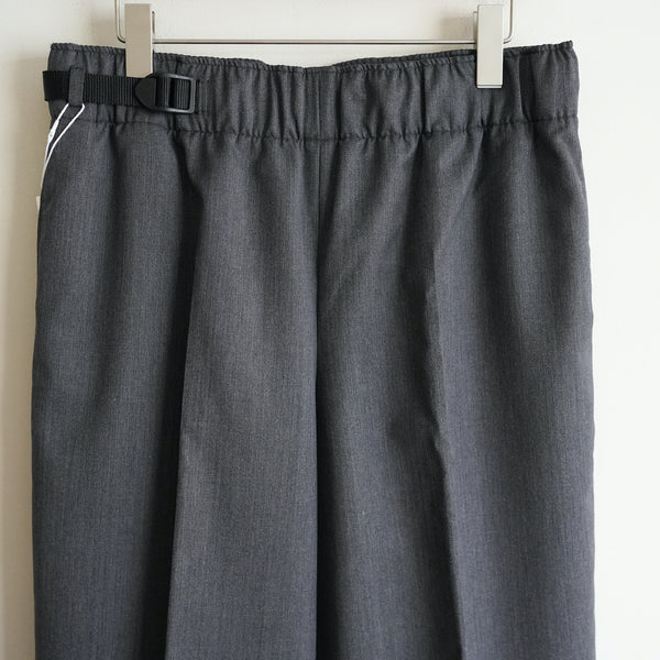 REVERBERATE WOOL BELTED TROUSERS TYPE 2